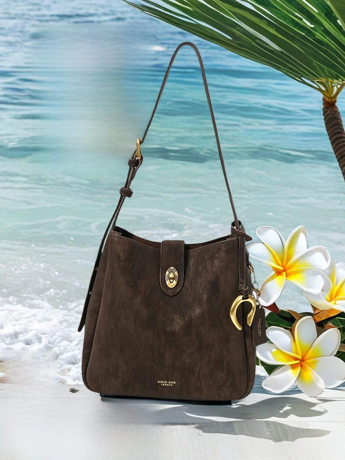 

Женская сумка-тоут Chio2n Autumn Leaf Fragrance, сумка-ведро, сумка через плечо, из мягкой искусственной кожи, модная повседневная сумка на плечо