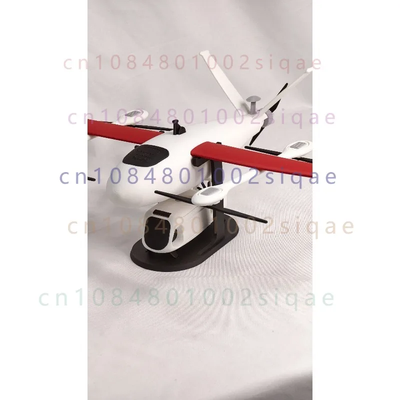3D Printed US Zipline P2 Delivery Drone Fully Articulated Scale Model, Logistics UAV Static Collectible Display Model