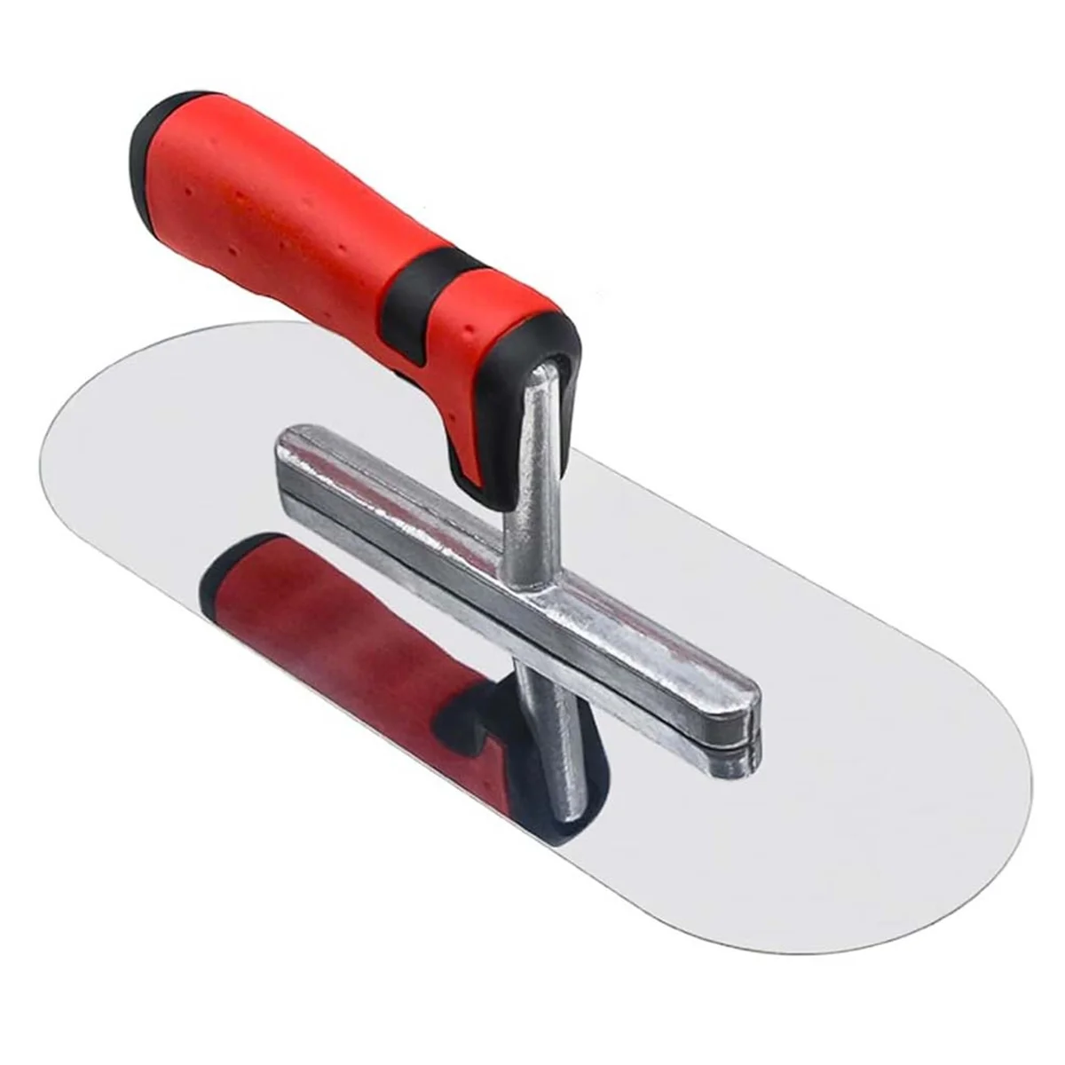 2025+ Stainless Steel Pool Trowel Flat Concrete Finishing Trowel Tools Cement Drywall Plastering Masonry Construction Tool