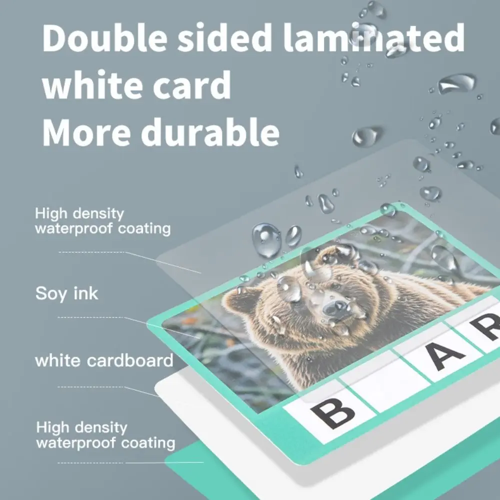 لغز خشبي لعبة التهجئة الأبجدية الكرتون الحيوان الإملائي كلمة لعبة لطيف الأبجدية رسالة هجاء كتلة اللغات اللعب