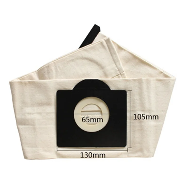 A88X 4 قطعة أكياس الغبار لكارشر A2004 A2204 A2054 A2656 WD2 WD3 أجزاء المكنسة الكهربائية أكياس تصفية قابل للغسل