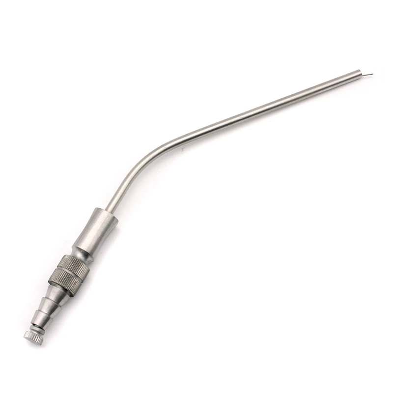 1Pcs Dental Aspirator Stainless Steel Suction Tube Stainless Steel Implant Dentist Surgical Tool Oral Weak Straw Tools