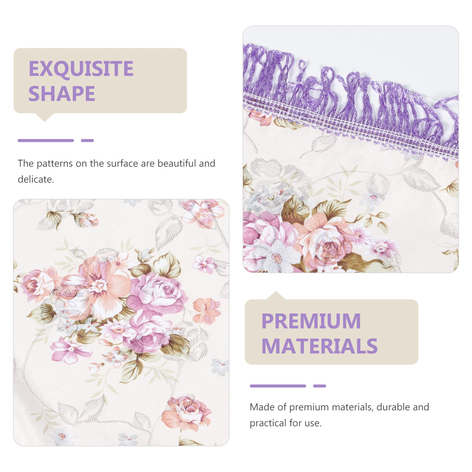 

Premium Guzheng Protective Cover Supple Durable Cloth Elegant Flower Pattern Decorative Covering For Musical Instrument