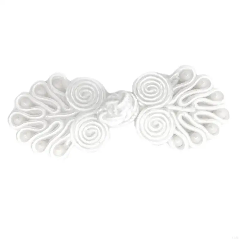ปุ่มเสื้อ/เสื้อสเวตเตอร์เจ็ดลูกปัด Cheongsam Fastener ปุ่ม Diy Knot Button Y08E
