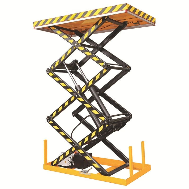 Three-shears and four-shears fixed platform, cargo loading and unloading, lifting and unloading equipment