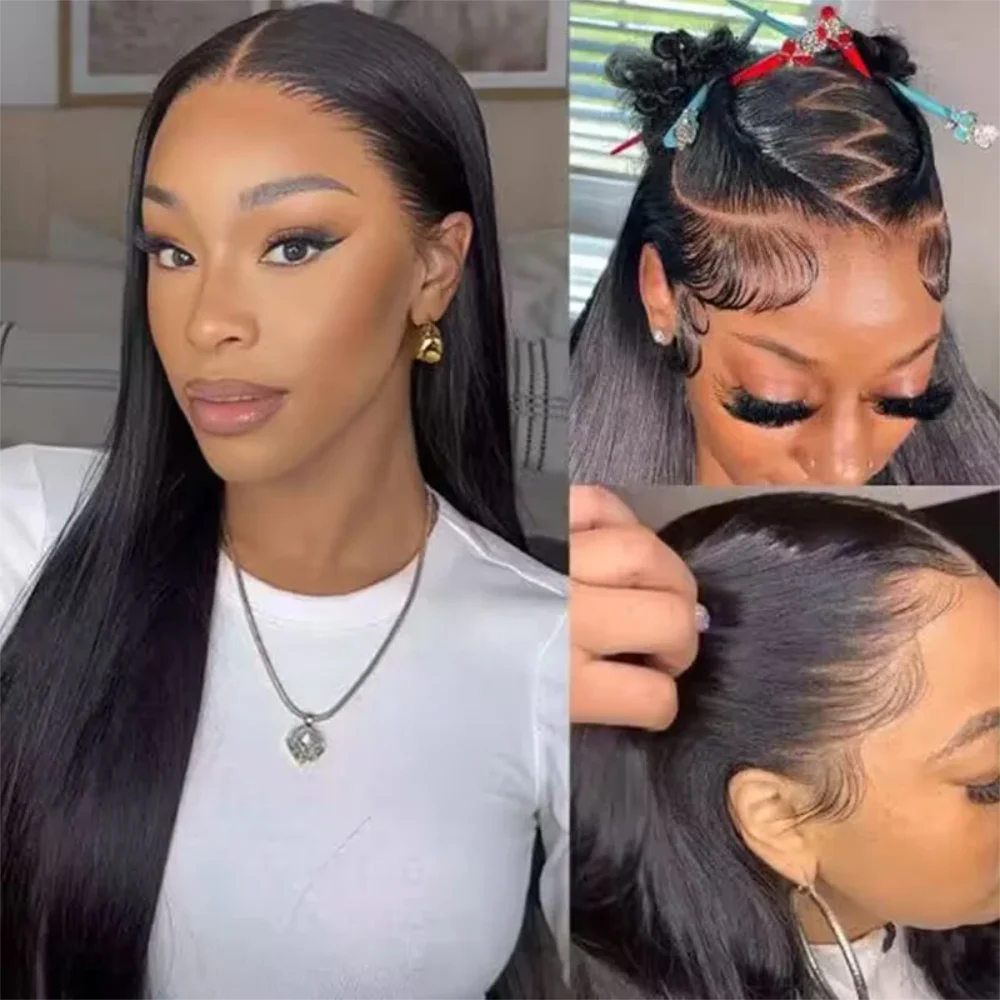 

30 Inch 13x4Lace Front Wigs Human Hair Straight Lace Front Human Hair Wig Glueless Straight Human Hair 13x4 Lace Frontal Wigs