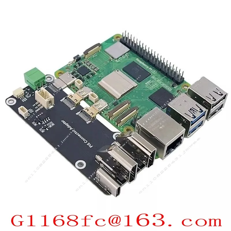 5/4B Adapter Board Micro HDMI To HDMI Dual 4K Output Type C PCIe To M.2 SSD