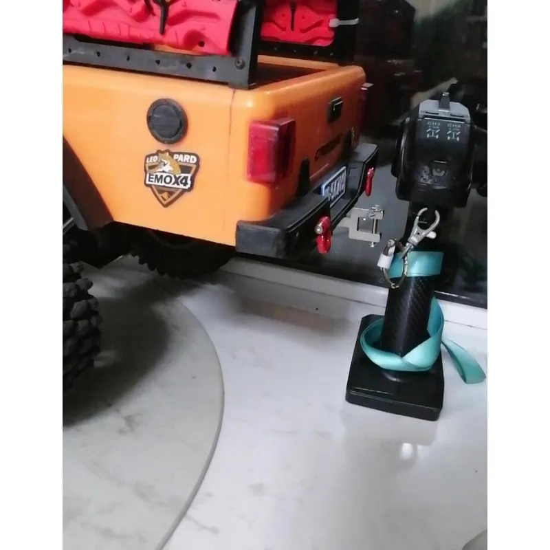 

Stainless Steel Trailer Hitch - Fit for 1/8 MJX RC Crawler H8H or H8H+ /Big Lion/Big Mustang/TRX4 Upgrade Modification Parts