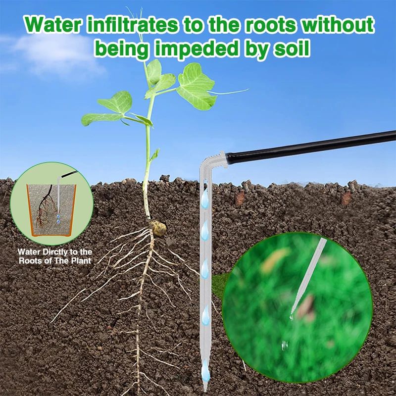 Solar Auto Watering System Automatic Drip Irrigation Kit Self Watering Device With Timer Supports 15 Flower Pots Anti-Siphon