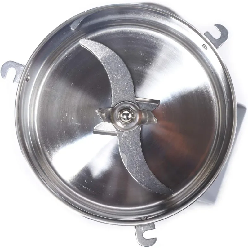 مطحنة كهربائية تجارية، 2000 جرام مطحنة توابل حبوب الأعشاب الكهربائية آلة طحن من الفولاذ المقاوم للصدأ 270 °   نوع التأرجح 60-350 شبكة