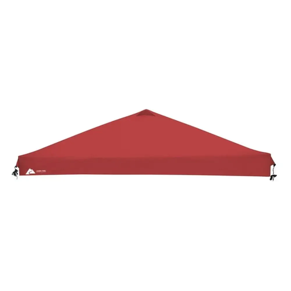 Outdoor Baldachin Abdeckung Ersatz 10 'x 10' rot wasserdicht Sonnenschutz Shelter Camping Events zusammen klappbar und leicht passt