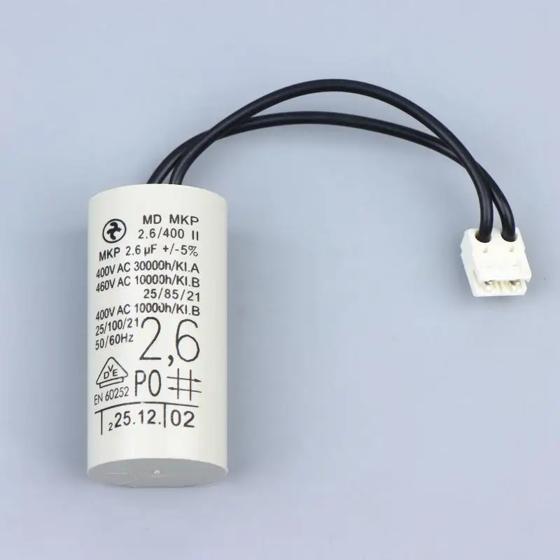 Boiler Water Pump Capacitor 2UF 2 6UF Wall Hung Heating Hot Water Quick Replacement Home Upgrade 1 PCS