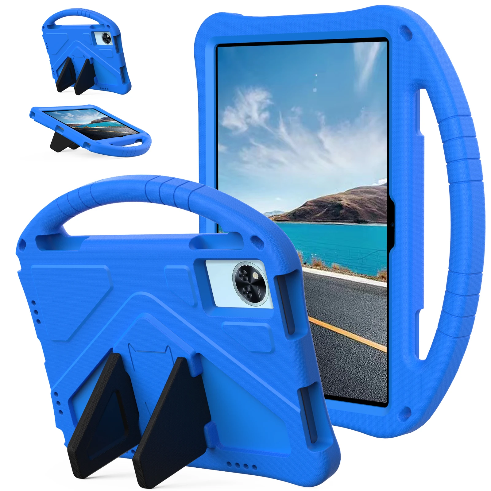 Kickstand EVA Case Universal For Doogee Tab G6 Plus U11 Pro 2025 11.0 inch Kids Funda Cover With Portable Hand Holder Shockproof