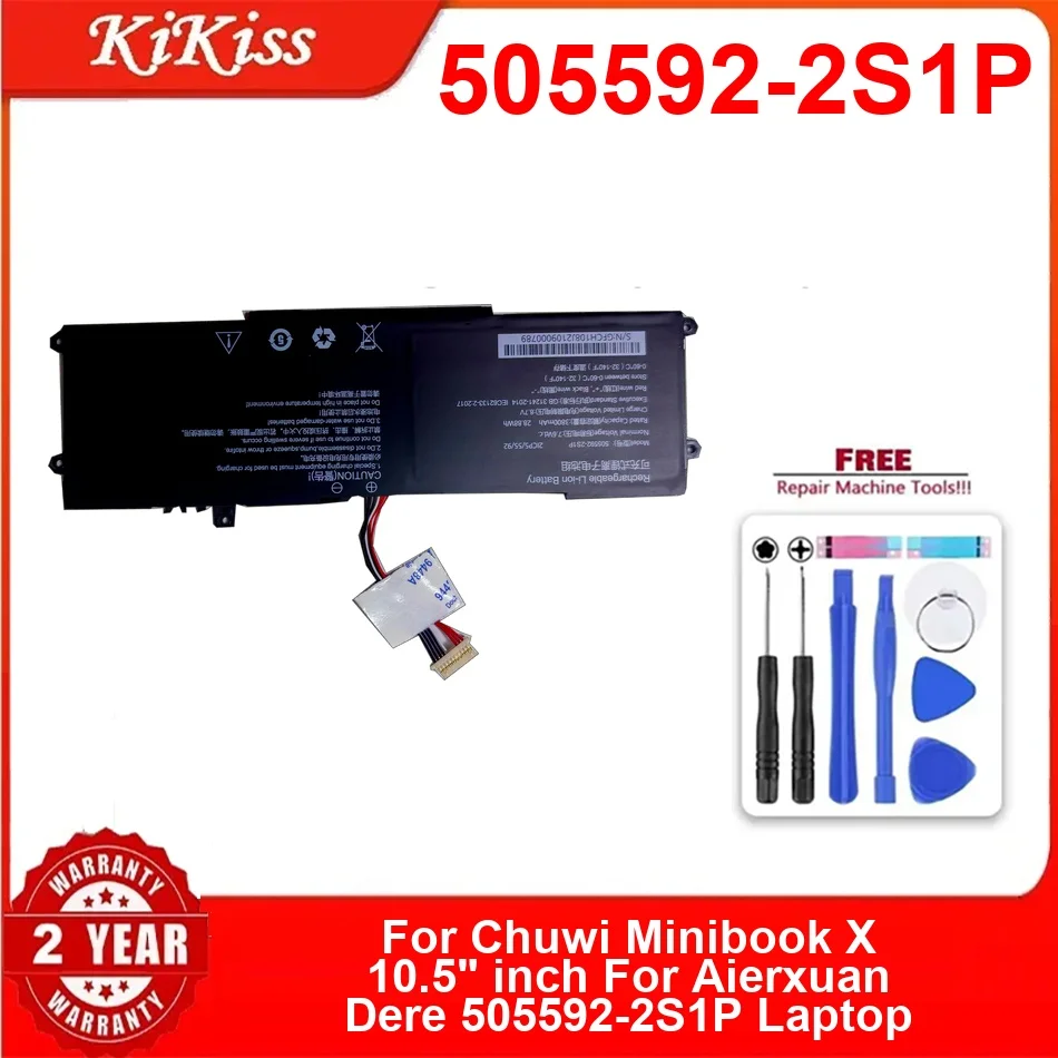 

Rechargeable Durable 505592-2S1P Laptop Battery For Chuwi Minibook X 10.5" Inch Aierxuan Dere 3800Mah