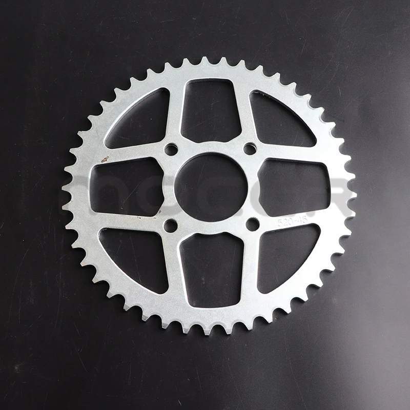 

Задняя приводная звездочка 45T 520 58 мм для Honda Kawasaki Yamaha Ducati Мотоцикл ATV Quad Pit Dirt Bike Багги - задняя звездочка цепи