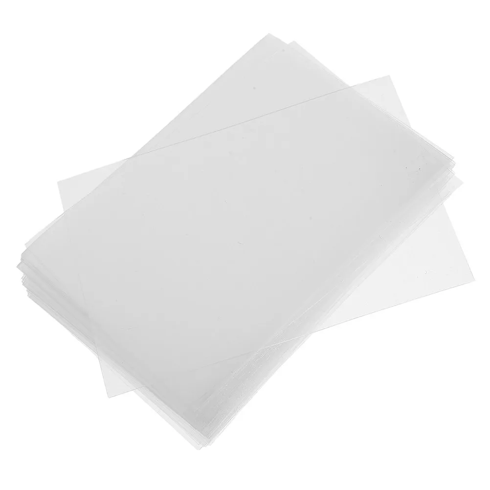 Clear Trading Card Sleeves 3 Inch 2 Bags High Transparency Plastic Protectors for Baseball Football Basketball