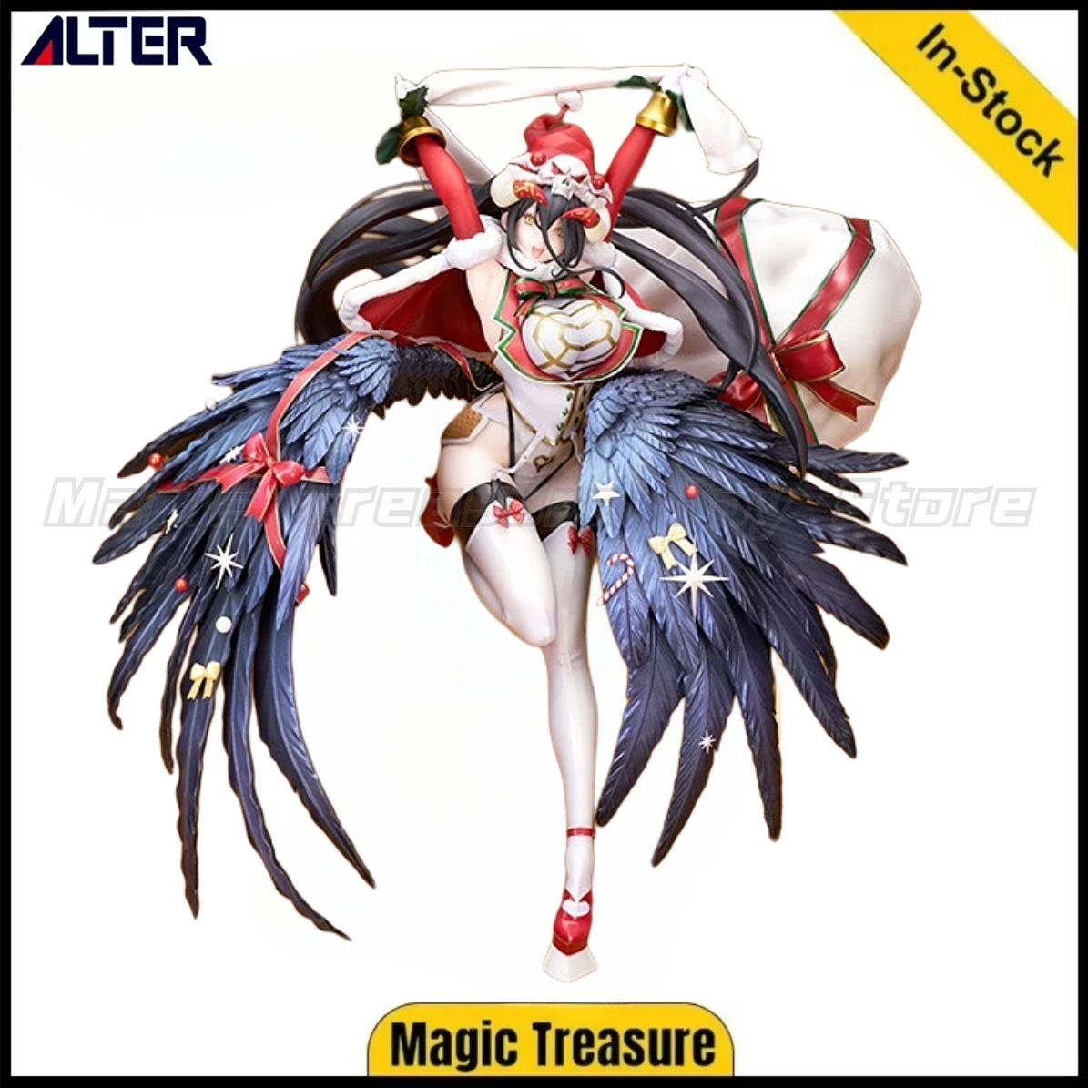 

【In Stock】Alter OVERLORD MASS FOR THE DEAD Albedo Pure White Santa Beauty Ornaments Collection Gifts