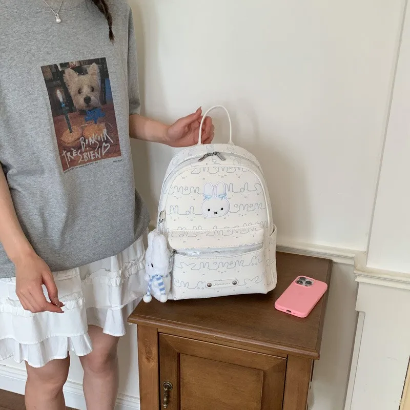 cute-rabbit-print-large-capacity-casual-women's-backpack-2026-new-style-college-fashion-double-shoulder-bag-with-phone-pocket