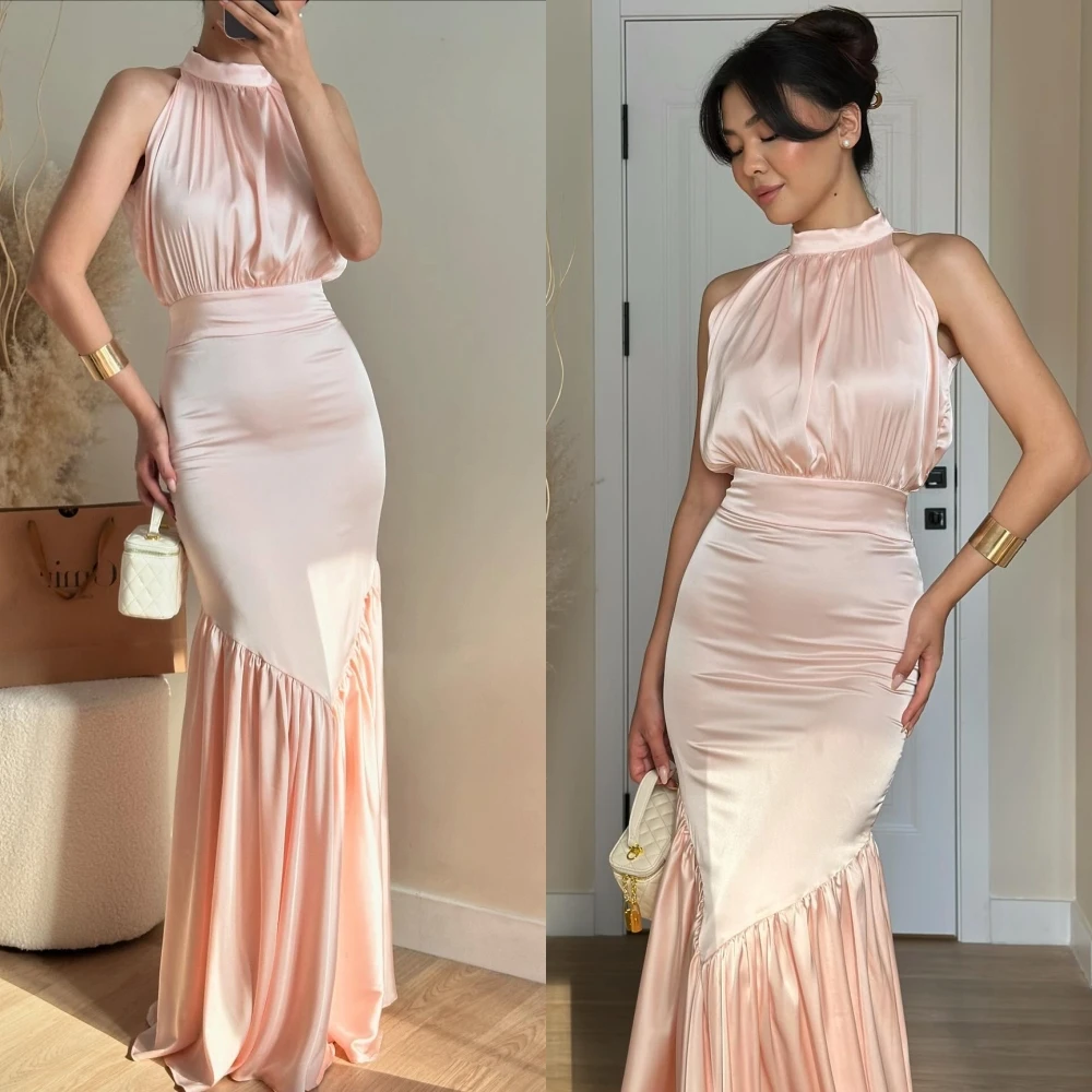 Aangepaste rechte halter elegante avondjurk en delicaat temperament op maat gemaakte gelegenheidsjurken Hoge kwaliteit feestjurk