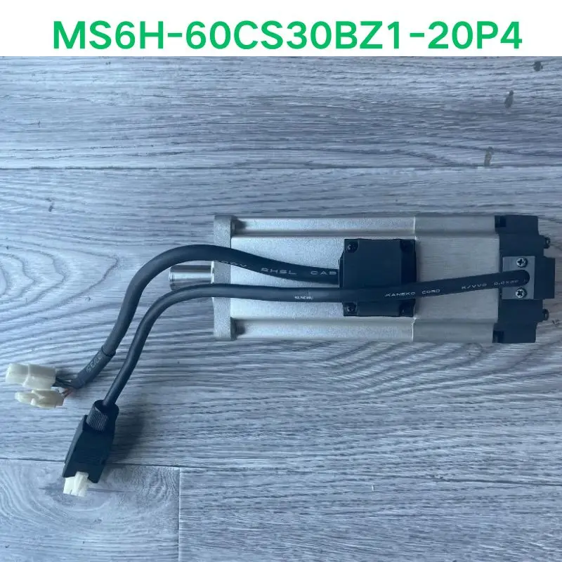 

Second hand test OK MS6H-60CS30BZ1-20P4 servo motor