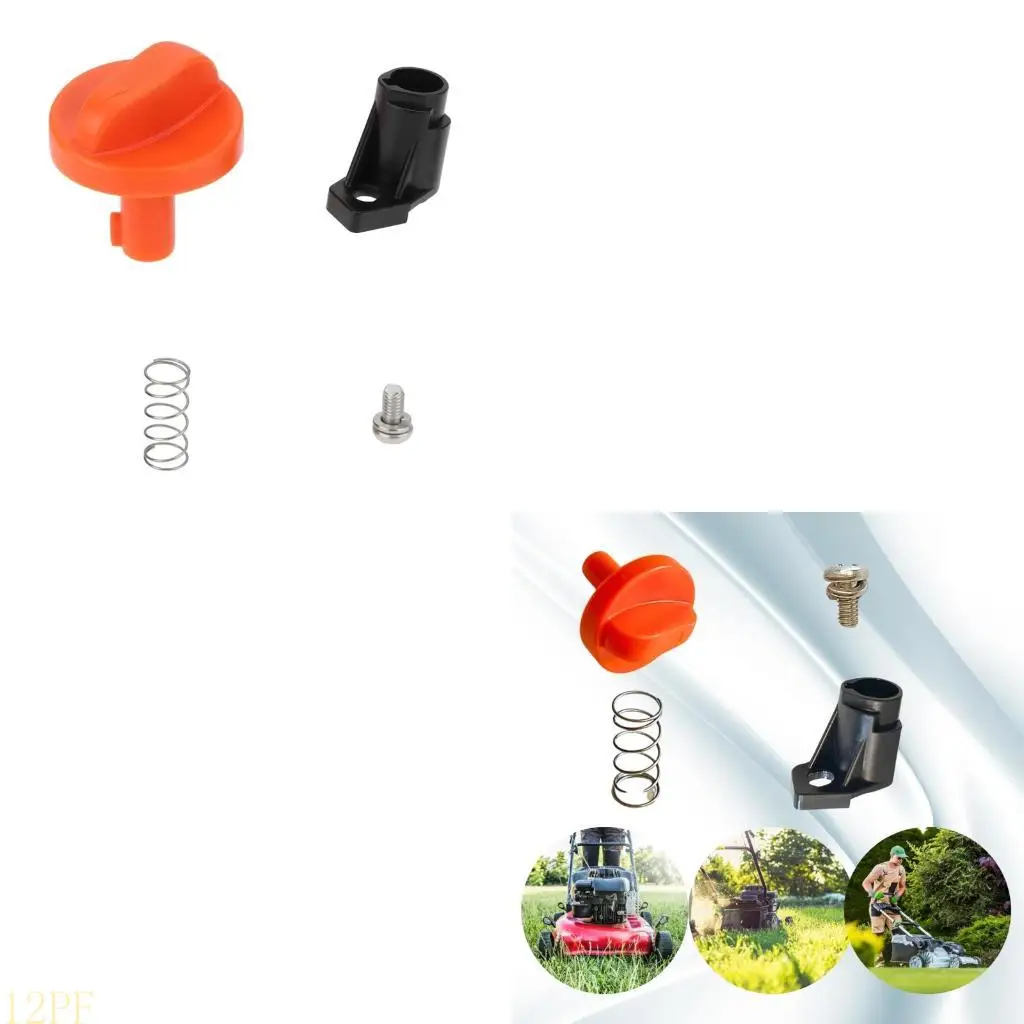 12PF Engine Choke Knob Replacement Set 41801809500 For HT102 HT103 HT131 HT132 Outdoor Power Equipment Maintenance and Repair