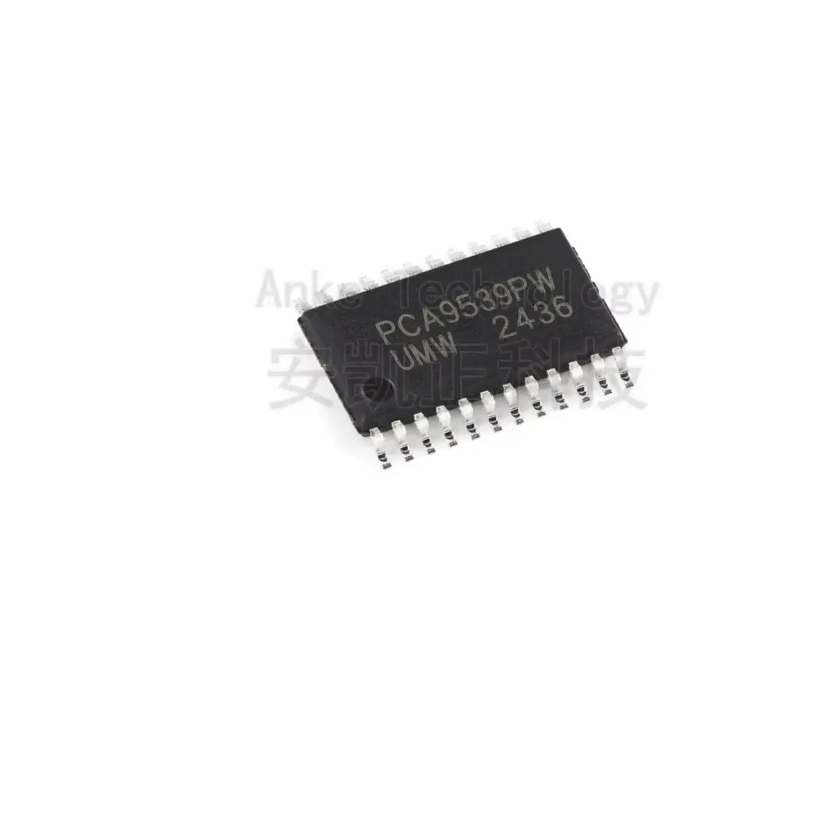 Original PCA9539PW TSSOP-24, 16-bit I2C-bus I/O expander chip with interrupt output function 10PCS