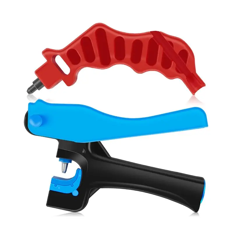 

Hot Trend-2Pcs Garden 4Mm Irrigation Hose Punch For Dripper Inserting 16/20/25Mm PE Pipe Opening Hole Hand Tools Set Kit