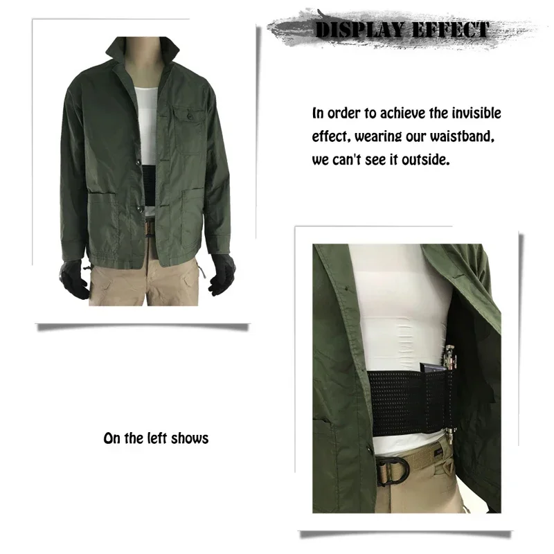 

Чехол для левой и правой руки, скрытая кобура для переноски пистолета, высокоэластичная тактическая поясная кобура для пистолета для универсального пистолета