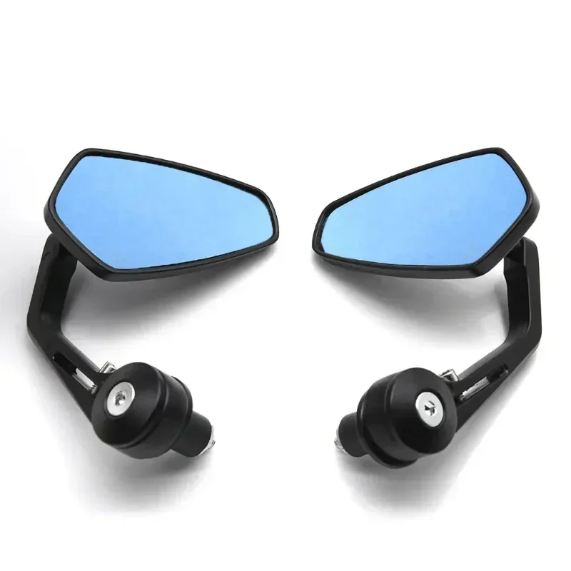Антивибрационные зеркала для мотоцикла 7/8 дюйма — универсальная легкая универсальная посадка из алюминиевого сплава (совместимость с Yamaha)