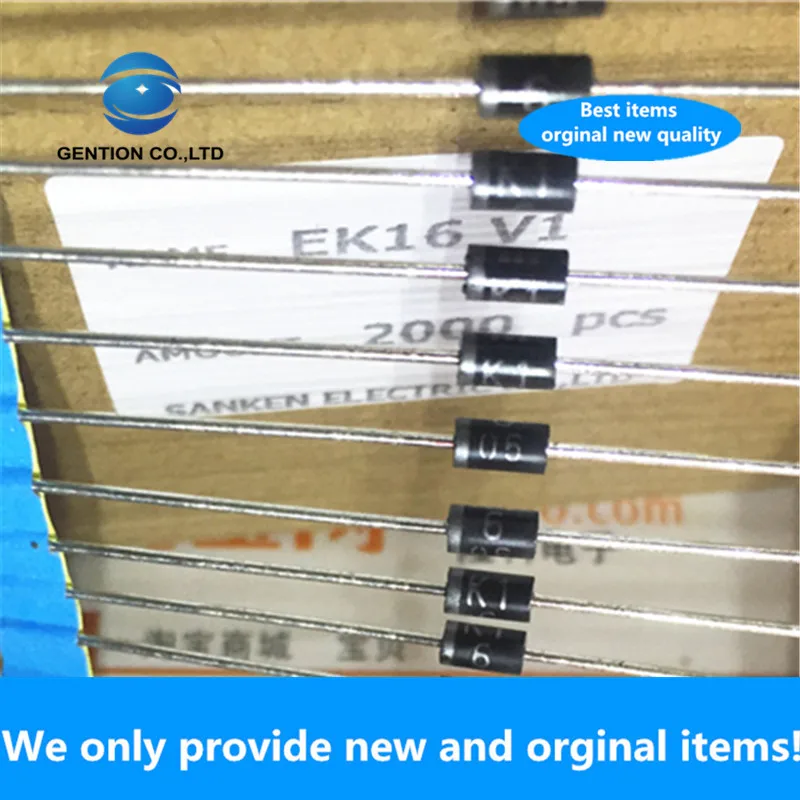 20PCS 100% New original EK16V1 diode EK16 Schottky 60V 1.5A Sanken DO-41 Japan imported original SBD