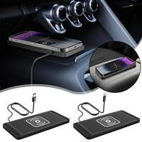 Car Wireless Charger Silicone Non Slip Pad For IPhone And Android Phones Car Wireless Charging Pad Fast Charging Station X0U2