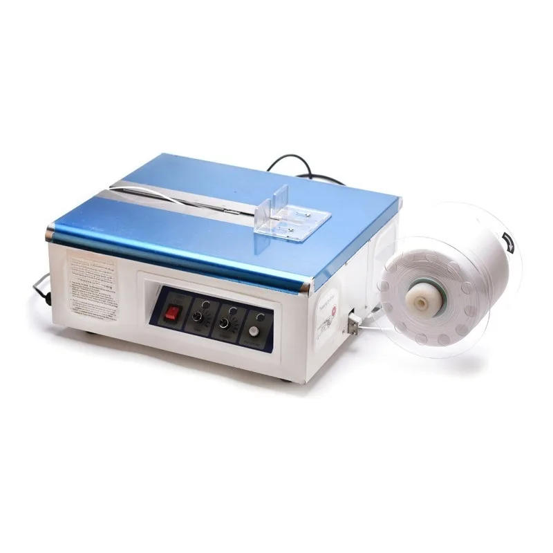 Tabletop Smart Bundler Automatic Manual Strapping Machine Vegetable Printed Matter Candle Packing Machine