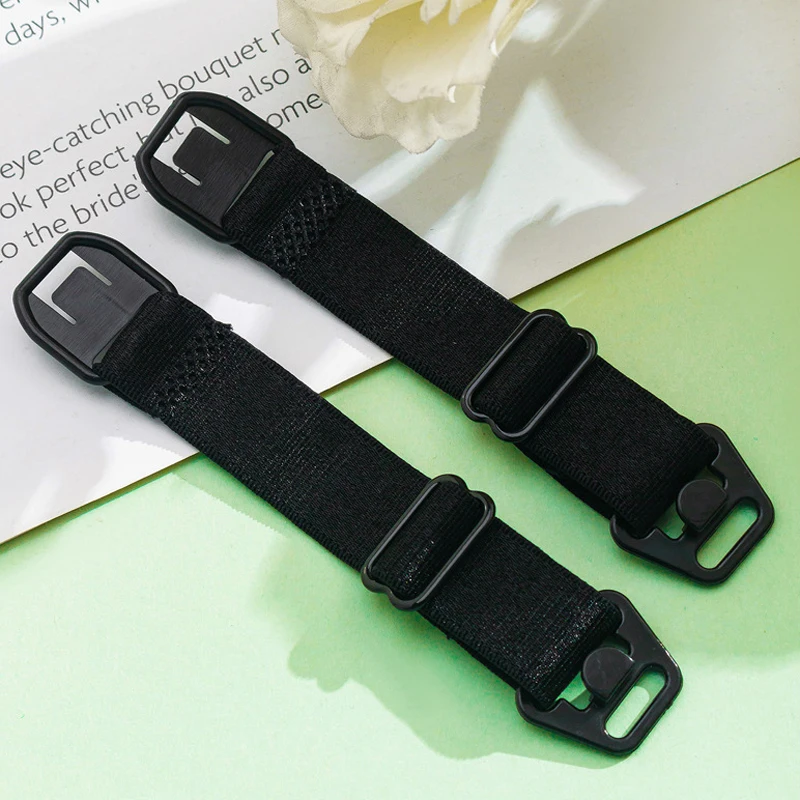 1pair 12cm Women Accessories Mommy Breastfeeding Button Bra Adjustable Shoulder Strap Removable Extended Elastic Strap Buckle