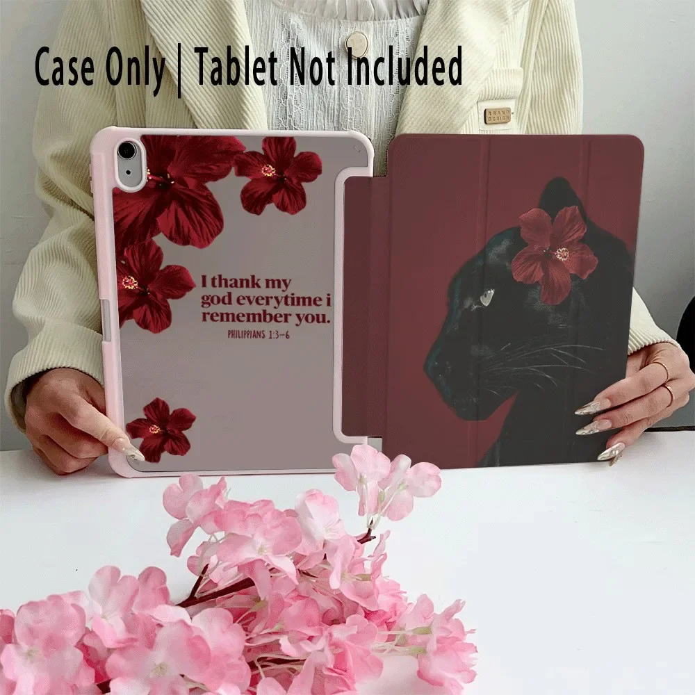 

Чехол для iPad, Smart Case, совместимый с iPad Air 6, Air 5,4, и совместим с iPad 10 (10,9 дюймов), Pro 2024, air m3/a16 2025