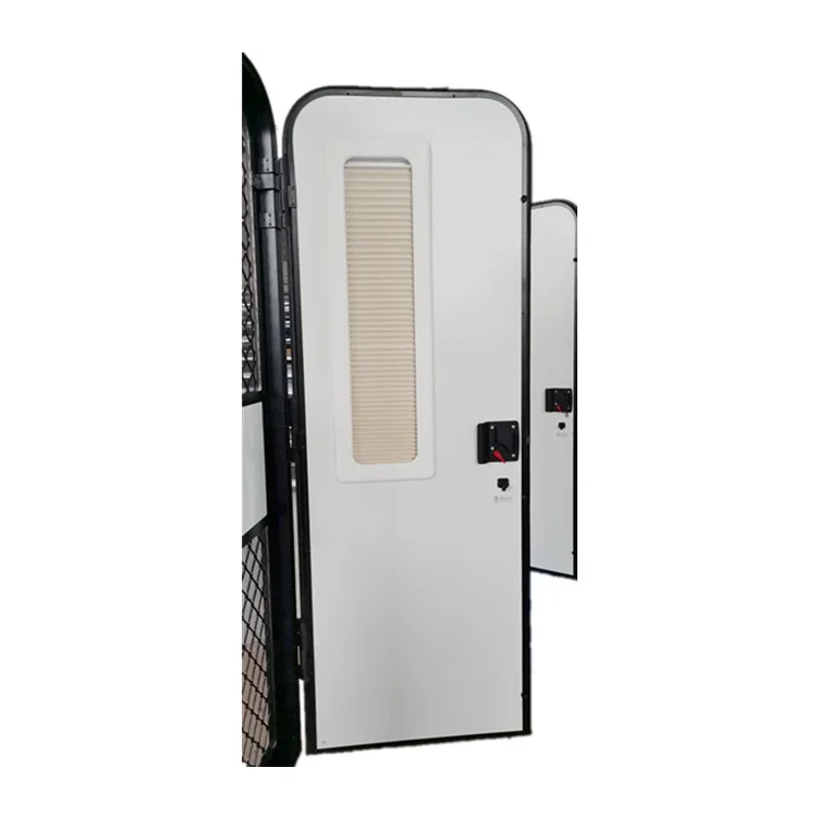 2022 TONGFA High quality aluminum alloy frame Caravan RV single point lock door