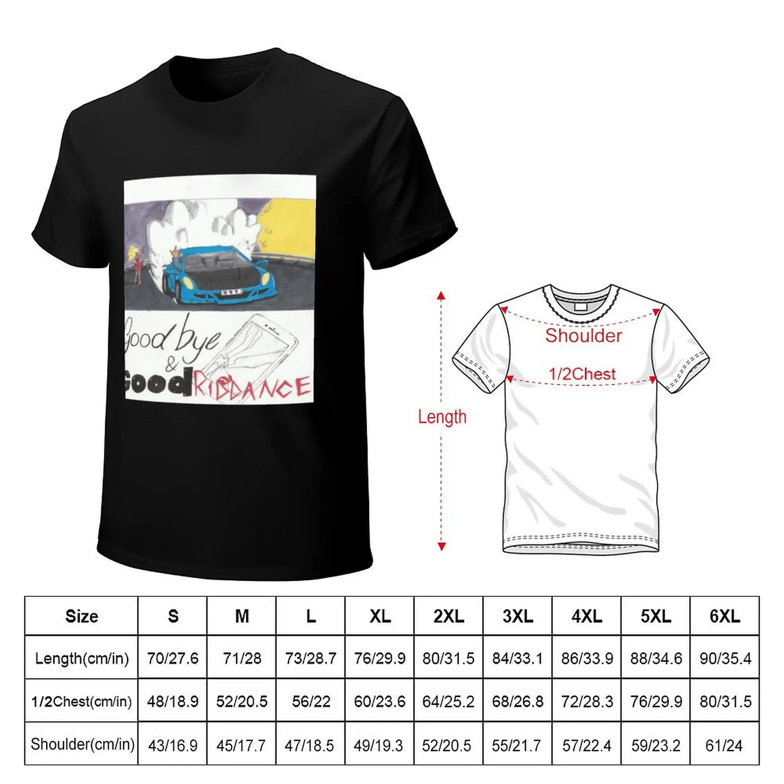 Goodbye and Good riddance Classic . T-Shirt t shirts for man cotton funny T-Shirt