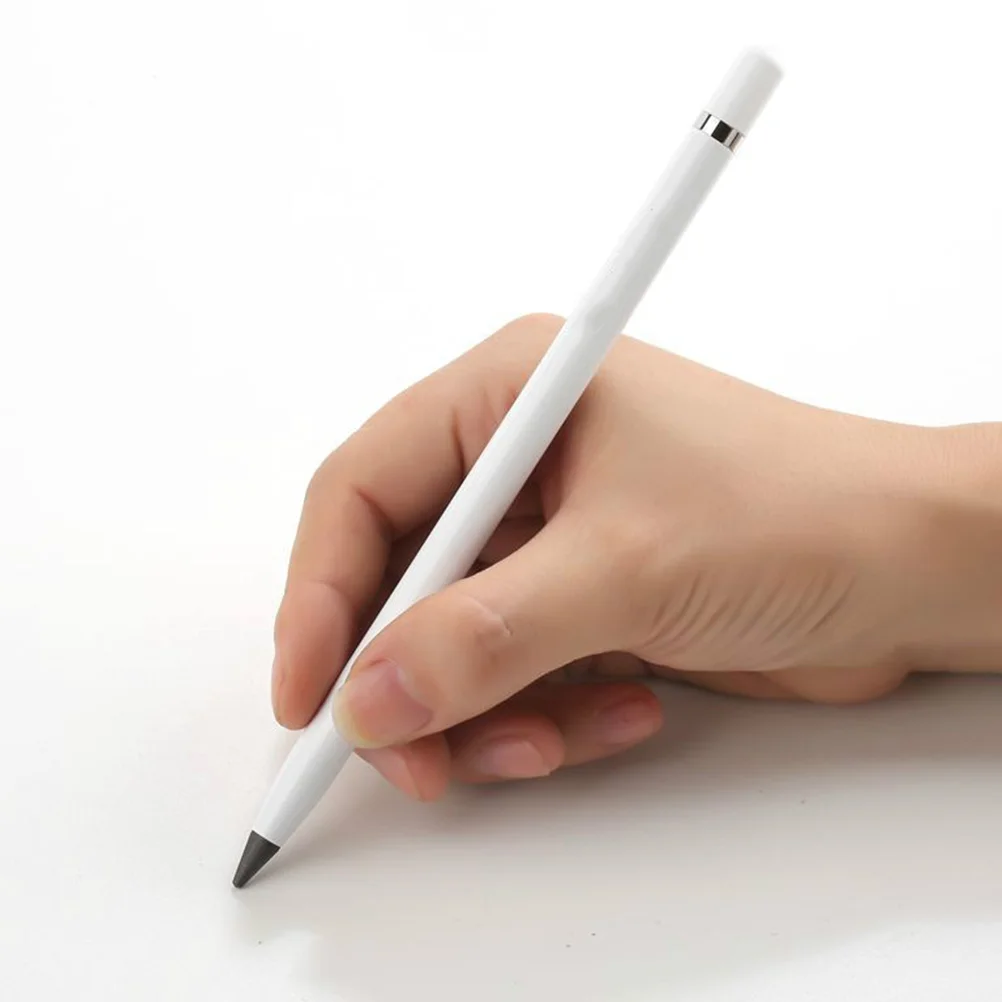 3 Pcs Metal Inkless Pen Everlasting Pencils No Sharpening Sketching Writing Drawing Eraser Kids Students