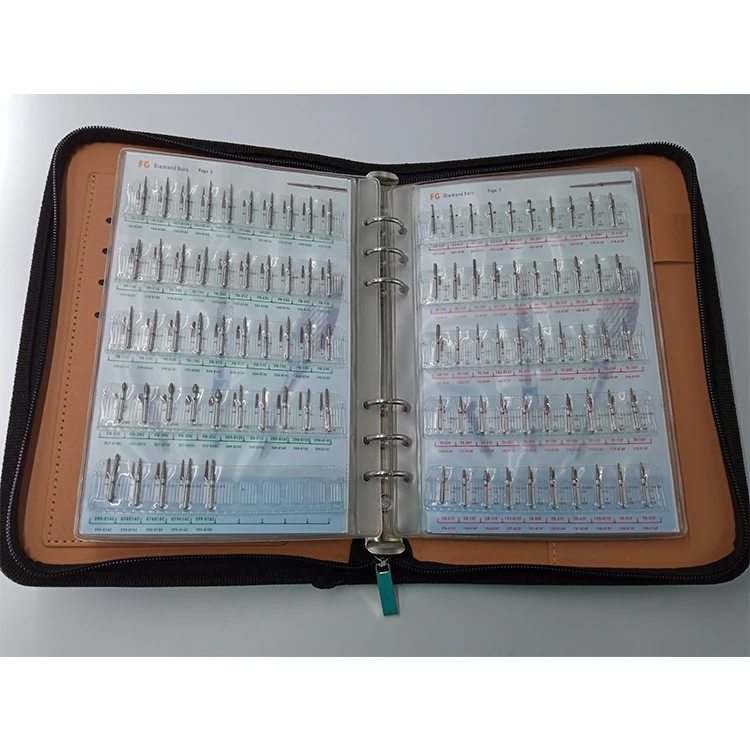 Dental Diamond Burs Kit Dental Catalogo for Micro Motor FG330 FG4 FG5 Diamond Burs