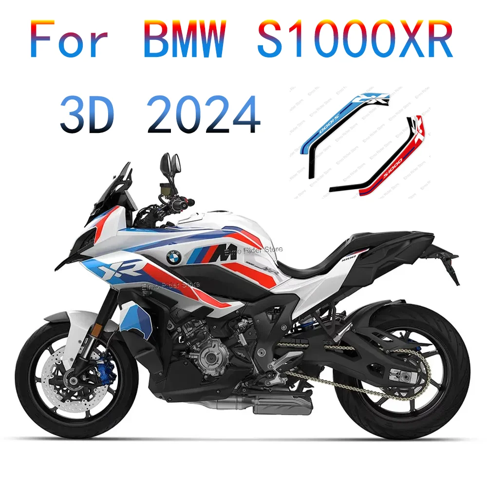 

Motorcycle 3D Gel Epoxy Resin Scratch-Resistant Protective Sticker For BMW S1000XR 2024 New Fairing Shell Sticker Decal