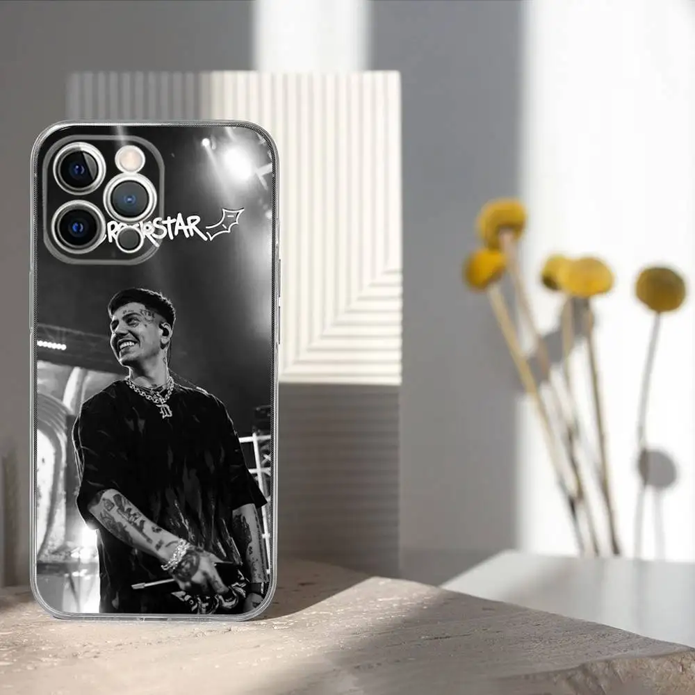 Rapper AMERI D-DUKI Phone Case For iPhone 17,16,15,14,13,12,11 Pro,Max,Plus,X,XS,XR,SE4,E Mini Transparent Soft Cover