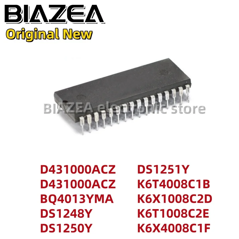 1piece D431000ACZ D431000ACZ BQ4013YMA DS1248Y DS1250Y DS1251Y K6T4008C1B K6X1008C2D K6T1008C2E K6X4008C1F DIP32