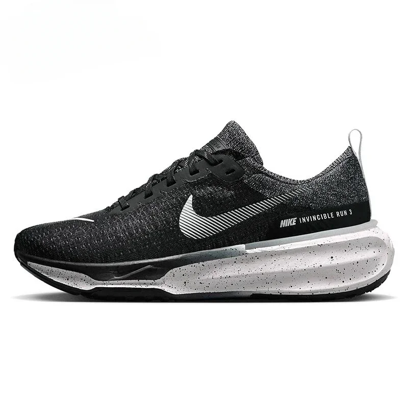 

NIKE ZOOMX INVINCIBLE RUN FK 3 Men's Running Shoes, Non Slip, Durable, Lightweight, Trendy, Breathable Sneakers, Black