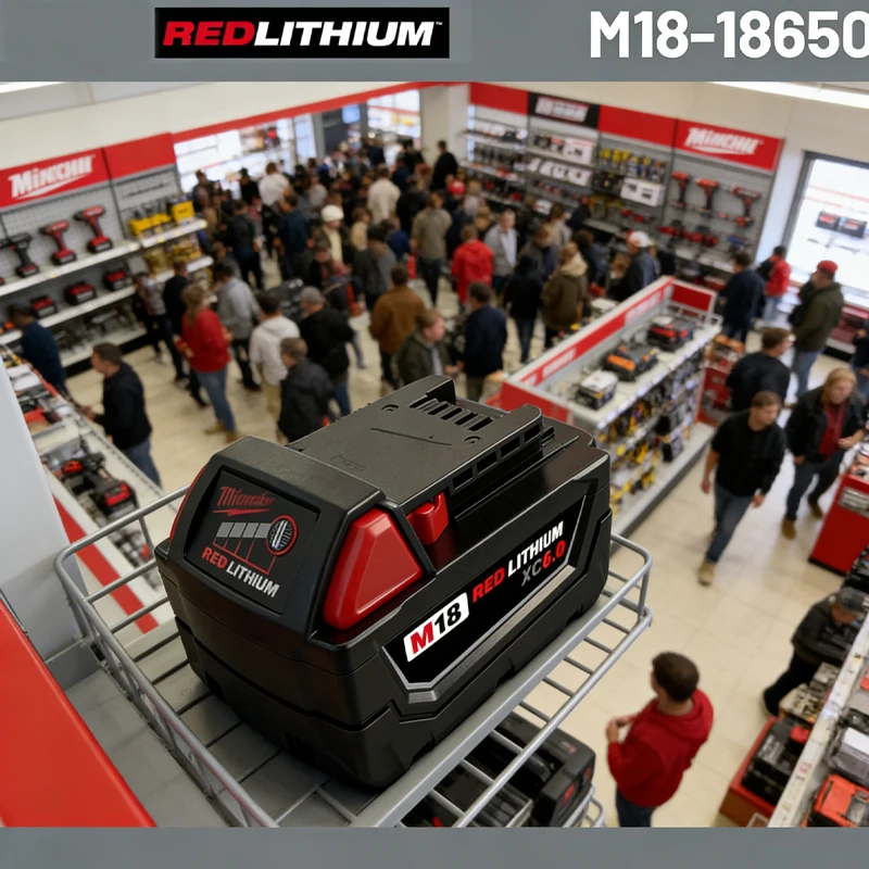 

Meiwoqi M18 battery 18650 cell 18V high rate long-lasting endurance electric wrench drill angle grinder universal