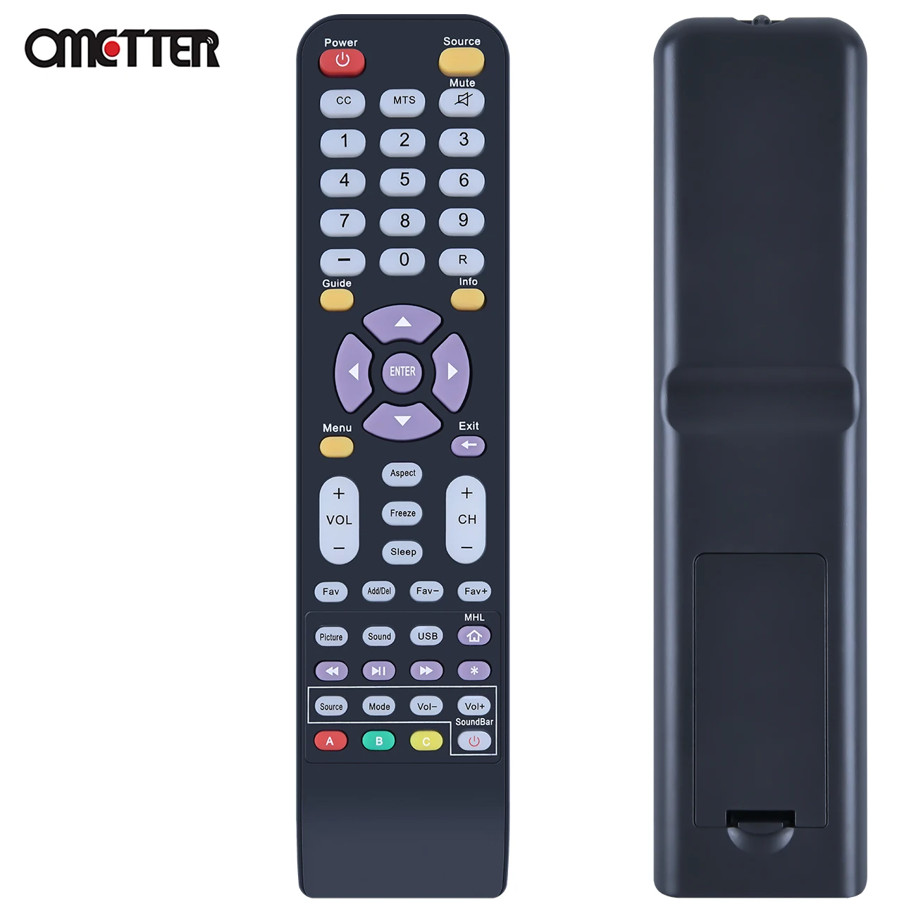 142021270009C for Sceptre 4K TV Remote Control U55Series U515 U435 U40 X40 U515CV-UMS X408BV-FHD U435CV-UMC U500CV-UMK U505CV-UM