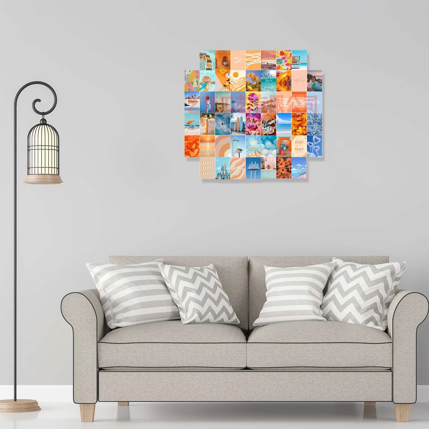 ชุดภาพโปสการ์ดภาพปะติดผนังชุดภาพปะติดผนังโปสเตอร์สวยงามของตกแต่งห้องนอน