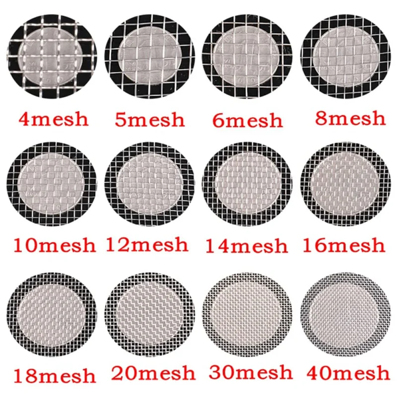 1pcs 30x90cm/50x100cm Stainles steel mesh Mesh Filtration mesh Woven Wire mesh stainlessy steel mesh filter woven mesh 4-500mesh