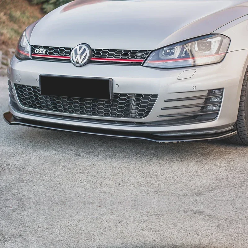 Maxton Style Front stoßstange Lippen spoiler Splitter Protector Abdeckung für Volkswagen Golf 7 mk 7,5 gti rline 2014-2018 Karosserie-Kits