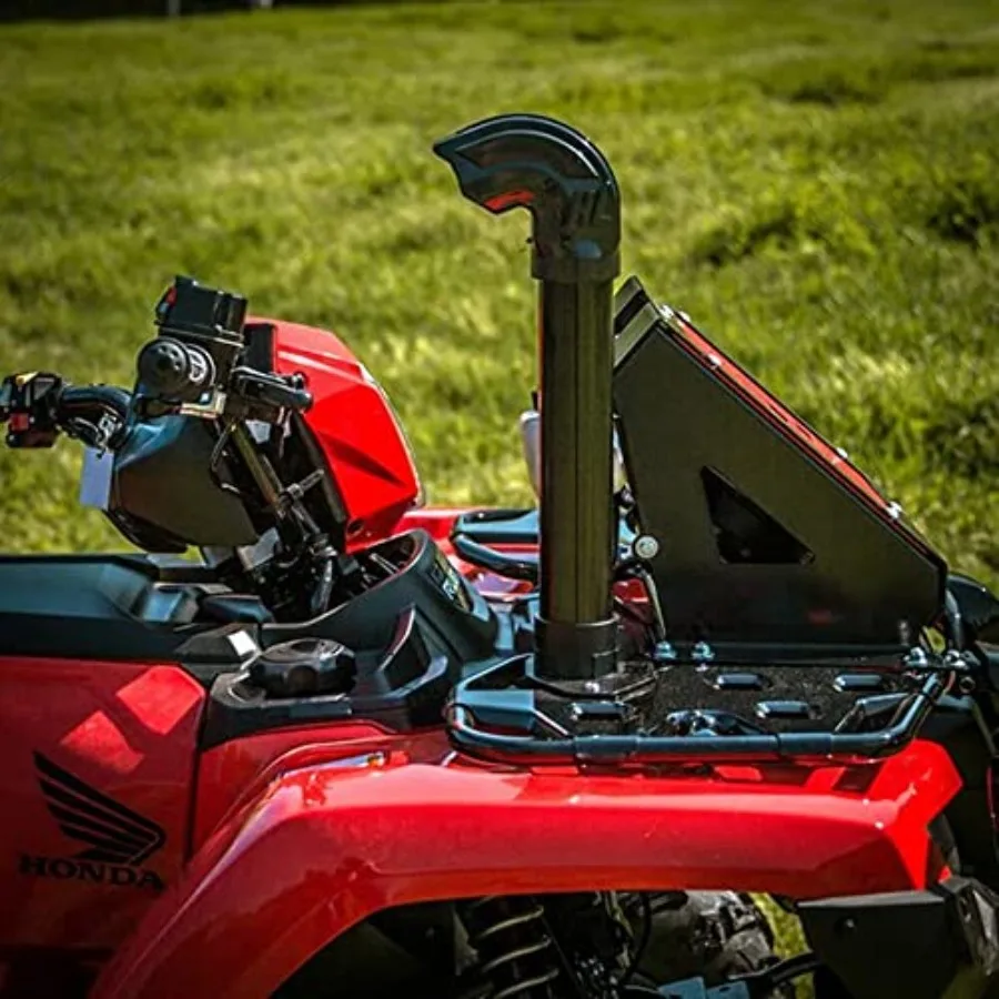 

Snorkel Riser Kit for ATV off-road use, aluminum alloy, black, corrosion-resistant and precision-fit for Honda Rancher 420 Fore