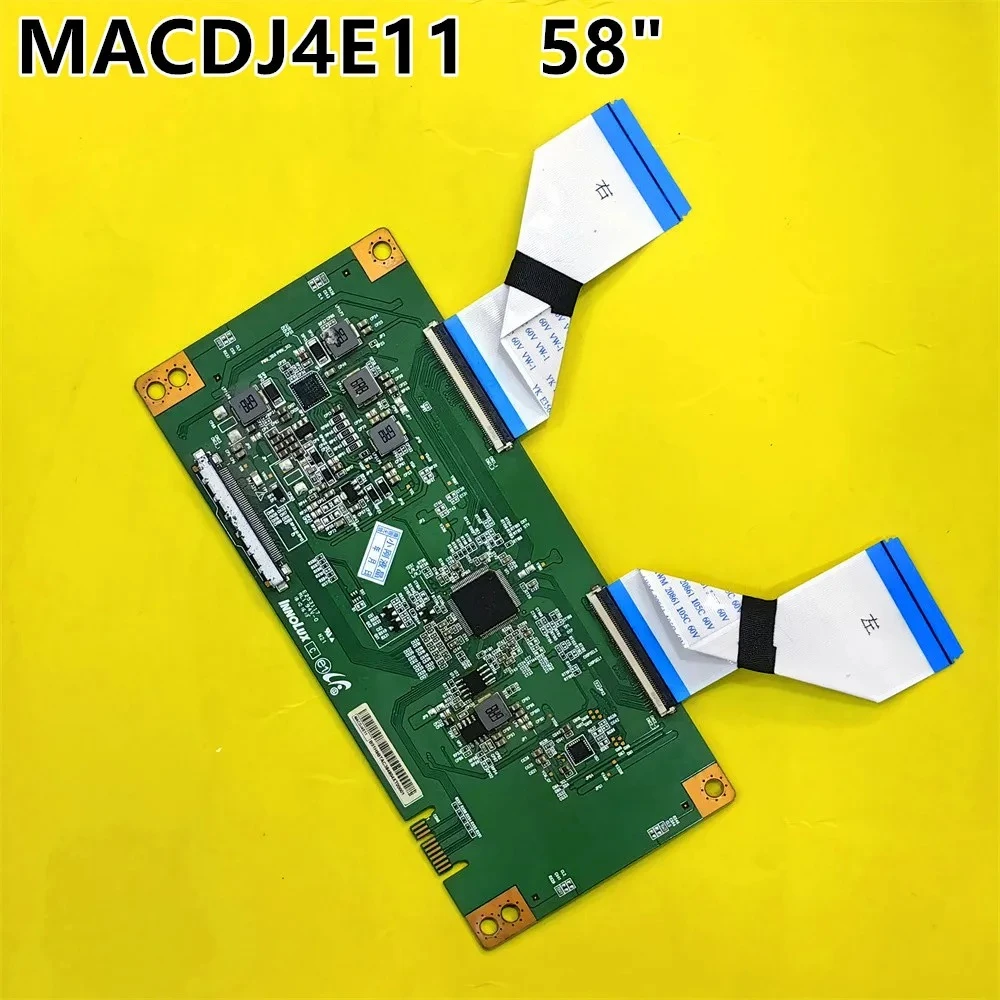 Placa lógica de T-CON MACDJ4E11, adecuada para 58K5C 58V20 58F5 58G2A Sharp LC-58Q7330U LC-58Q620U Hisense H58A6100 58H6550E 58R6E