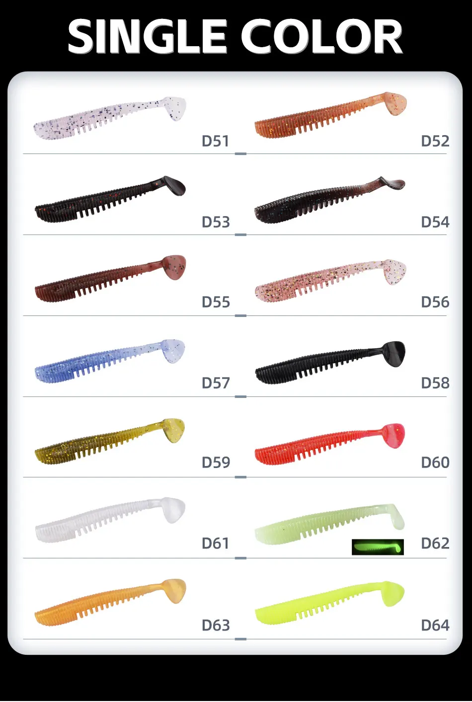 MEREDITH Awaruna Fishing Lures 8cm 9.5cm 13cm Artificial Baits Wobblers Soft Lures Shad Carp Silicone Fishing Soft Baits Tackle